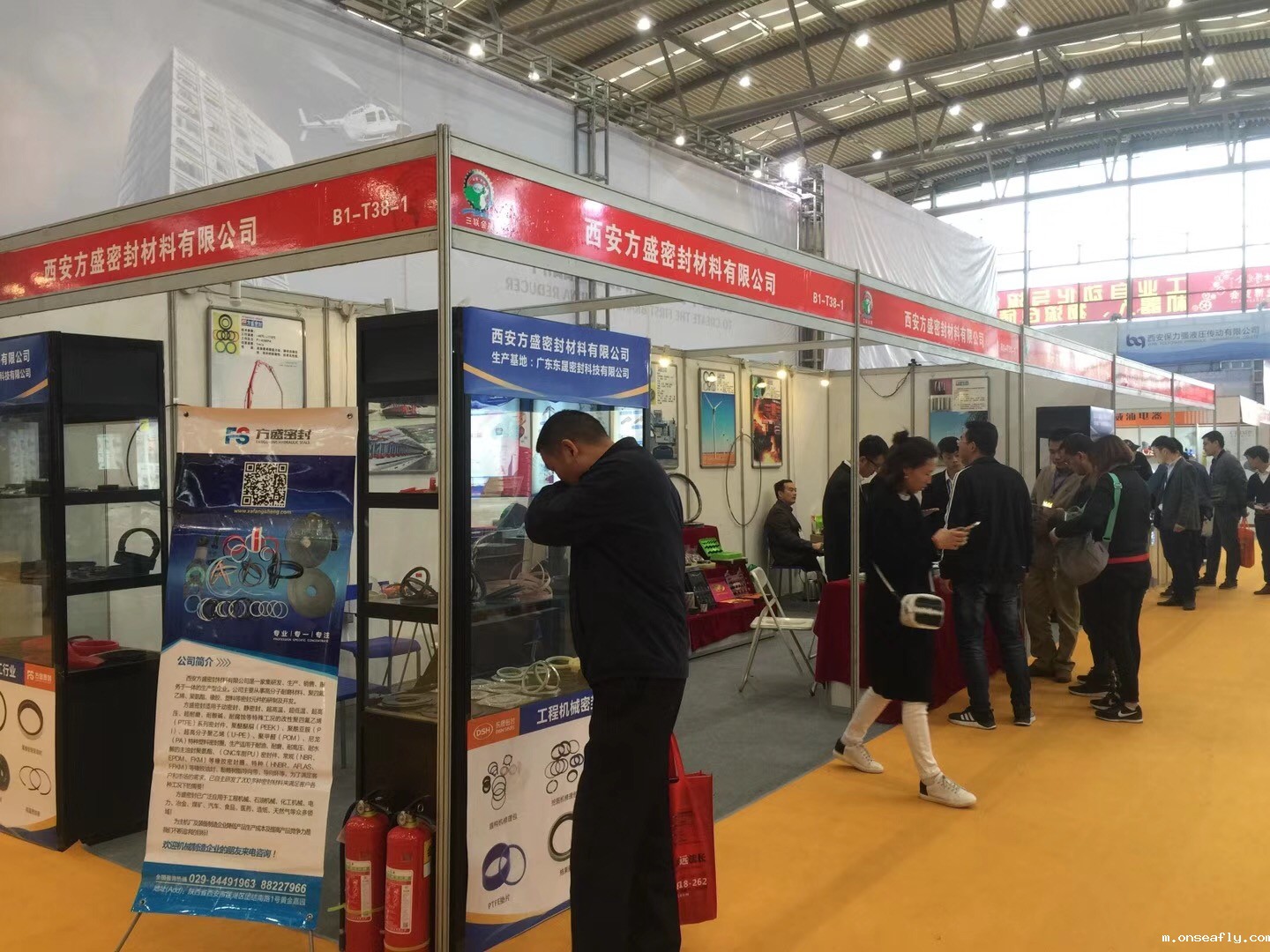 悠米游戏中心安卓版公司：中国（西安）国际密封工业技术展览会现场